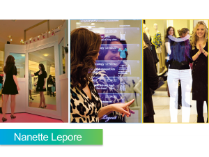 Social Retailing Mirror enables you to ask your friends in real-time to get their opinion